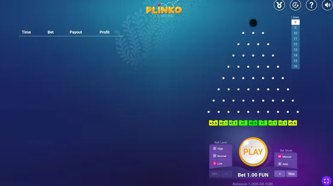 Nv casino plinko 1000